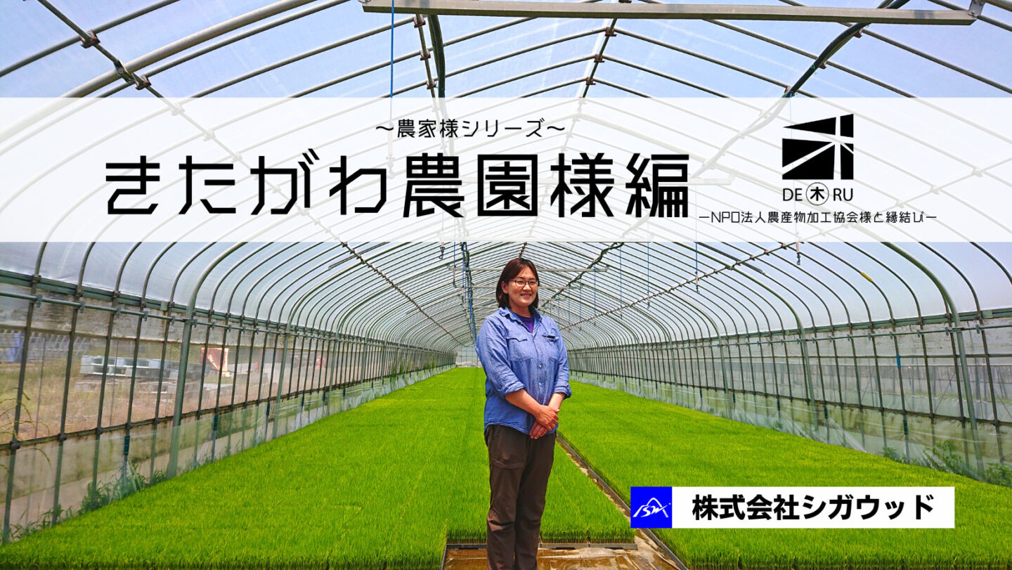 【〜農家様シリーズ〜　きたがわ農園様編　- NPO法人農産物加工協会様と縁結び -】